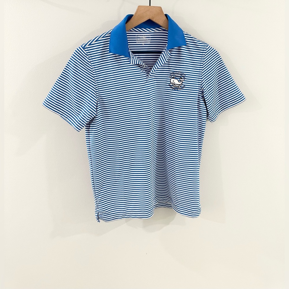 Vineyard Vines Boy’s Performance Polo Kentucky Derby 2017 Blue Size Medium